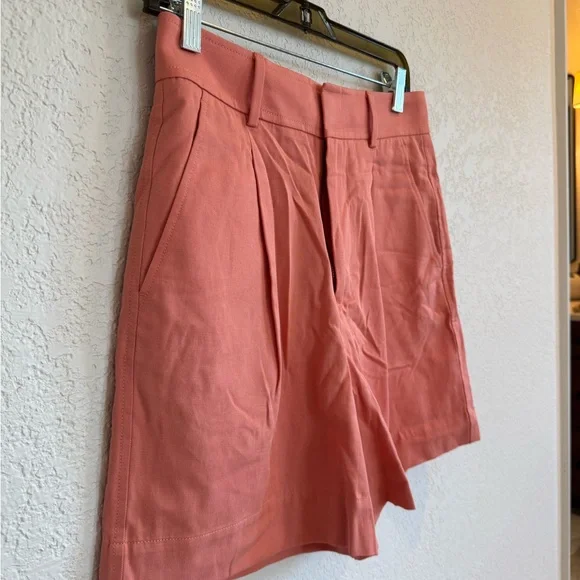 NWT Everlane Coral Pleated Shorts - Picture 2 of 6